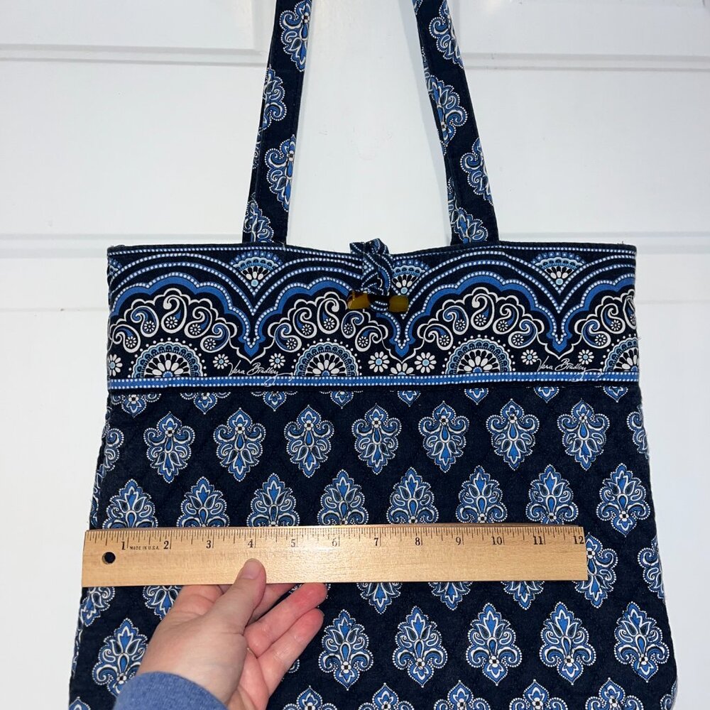 Vera Bradley Toggle Closure Tote In Calypso - image 7